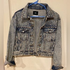 BDG Studded Denim Jacket. Size Medium